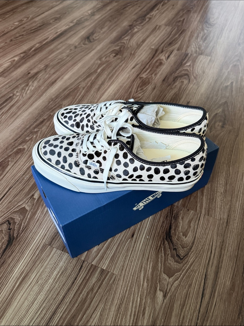 Vans Authentic 44 Black & White Dalmatian